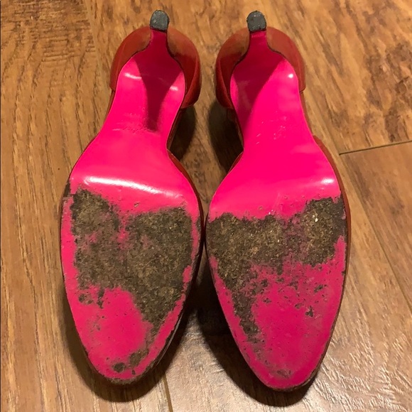 Betsey Johnson Platform Mary Jane heels - Red - Picture 7 of 8